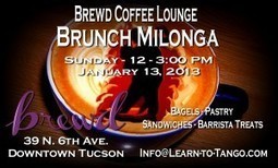 Brewd Brunch Milonga | Argentine Tango Lessons in Tucson Arizona | Mundo Tanguero | Scoop.it