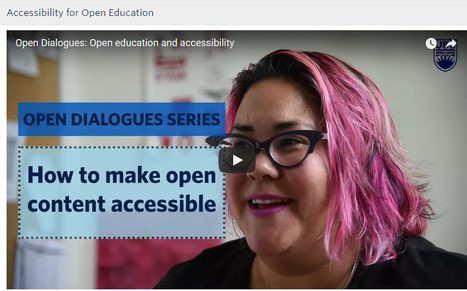 OER Accessibility Toolkit | Open UBC | Everything open | Scoop.it