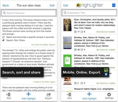 eHighlighter- A Great iPad App for Taking and Annotating Notes Is Now Free | Android and iPad apps for language teachers | Scoop.it