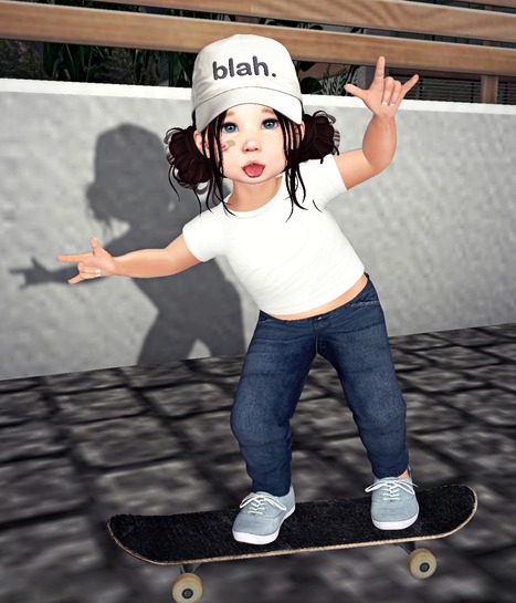 Skater Bebe 亗 Second Life Kingdom Of