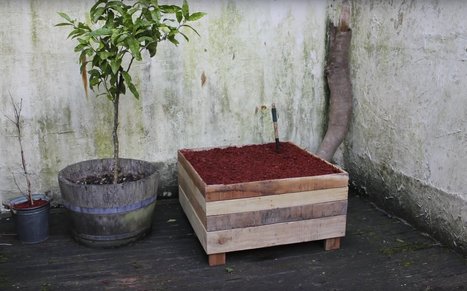Diy: How to Make a Pallet Wood Planter Box | 1001 Recycling Ideas ! | Scoop.it