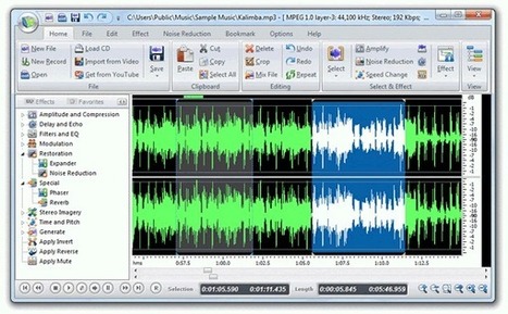 Free Audio Editor, para modificar sonidos en Windows | TIC & Educación | Scoop.it