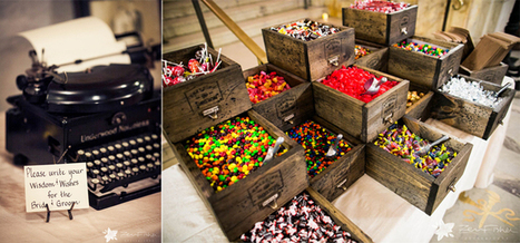 Real Wedding: Lauren & Erik at the Boston Public Library | Candy Buffet Weddings, Favors, Events, Food Station Buffets and Tea Parties | Scoop.it