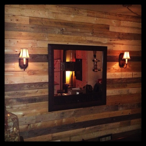 Pallet wall | 1001 Pallets ideas ! | Scoop.it