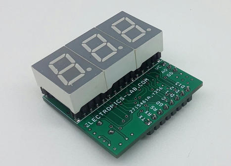 Arduino 3-Digit 0.5″ Common Cathode 7 Segment Display Module | Raspberry Pi | Scoop.it
