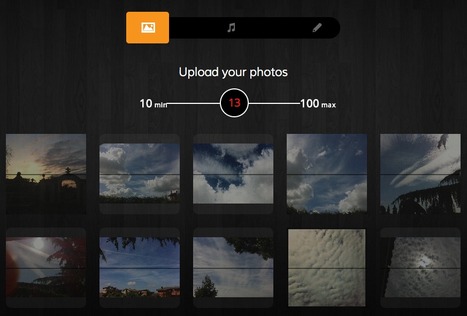 Create Image Slideshows with Cool Music Tracks Automatically with Evver | Design, Science and Technology | Scoop.it