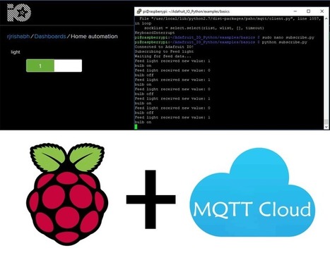 MQTT Based Raspberry Pi Home Automation: Controlling Raspberry Pi GPIO using MQTT Cloud | tecno4 | Scoop.it