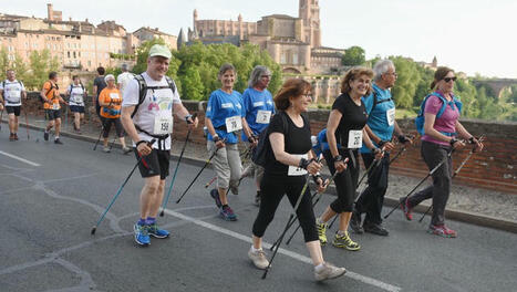 "Des bâtons pour marcher plus vite et plus longtemps !" : Tout savoir sur la marche nordique qui sera célébrée ce week-end à Albi | Destination Albi - revue de presse | Scoop.it