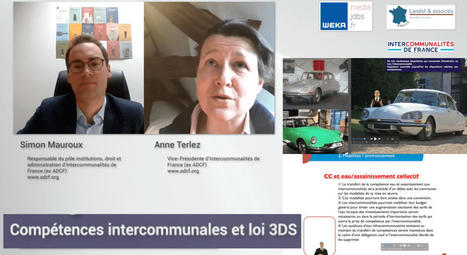 Loi 3DS et compétences intercommunales (VIDEO avec WEKA comprenant notamment une interview d’Intercommunalités de France [ex-ADCF]) | Décentralisation et Grand Paris | Scoop.it
