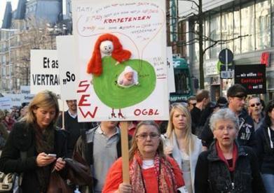 Environ 4.000 enseignants manifestent contre la réforme scolaire | Luxembourg (Europe) | Scoop.it