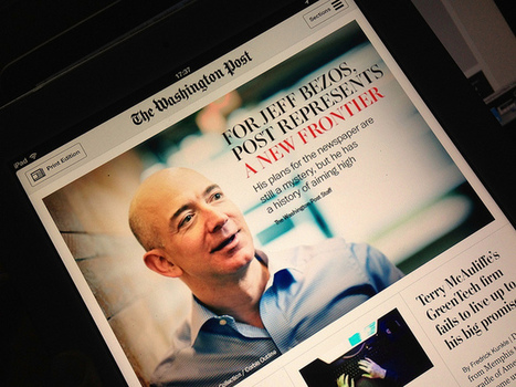 Jeff Bezos, patron du Washington Post, a de grands projets sur Kindle | Les médias face à leur destin | Scoop.it