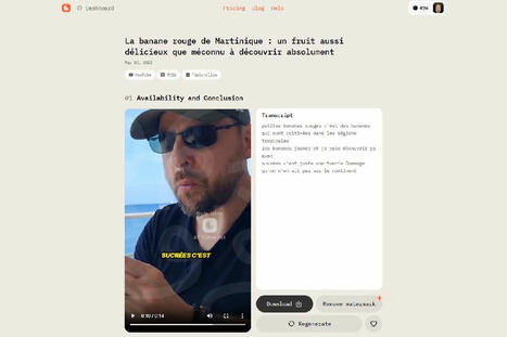 AI Video Cut, un outil boosté à l’IA qui extrait automatiquement les meilleurs moments vos vidéos | Ressources Community Manager | Scoop.it