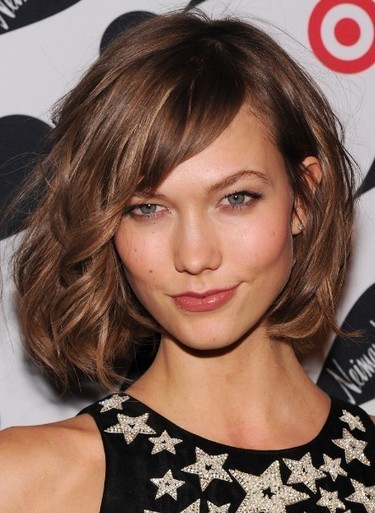 Bob Hairstyles 2013 Karlie Kloss Cute Messy S