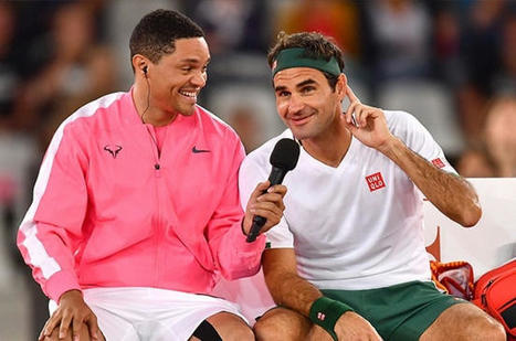 Trevor Noah teases YouTube film with his 'favourite travel buddy' Roger Federer | consumer psychology | Scoop.it