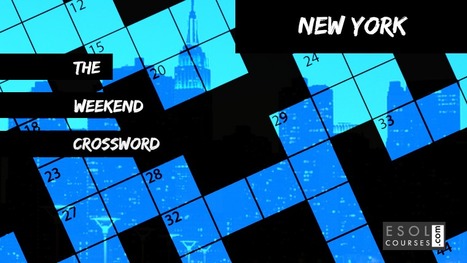 New York - Medium Difficulty Crossword Puzzle | English Word Power | Scoop.it