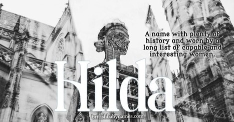 Name of the Week: Hilda | Name News | Scoop.it