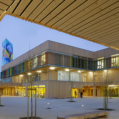 La plus grande école en bois de France | Les Gentils PariZiens | style & art de vivre | Scoop.it