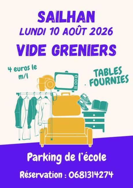 Vide Grenier &agrave; Sailhan le 10 ao&ucirc;t | Vall&eacute;es d'Aure & Louron - Pyr&eacute;n&eacute;es | Scoop.it