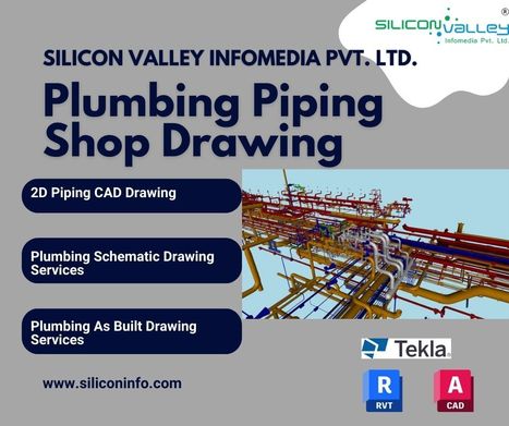 Plumbing Piping Shop Drawing Consultant - USA | CAD Services - Silicon Valley Infomedia Pvt Ltd. | Scoop.it