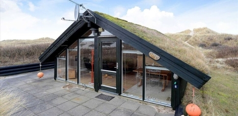 [Inspiration] Un chalet bois contemporain avec toiture végétalisée au Danemark | Build Green, pour un habitat écologique | Scoop.it