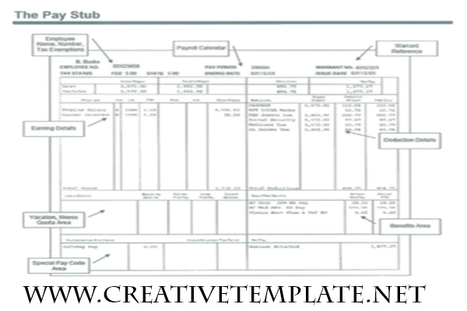 Free Fillable Blank Pay Stubs Sample Pay Stubs Check