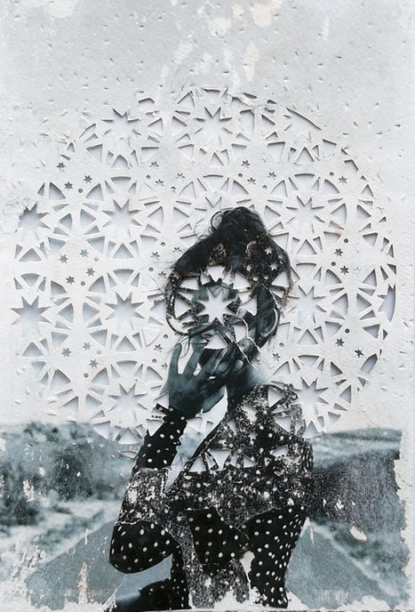 Girl Looks Back II | Elise Wehle | Paper is beautiful | Scoop.it