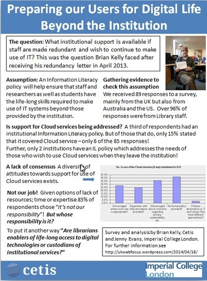 LILAC 2014: Preparing Our Users for Digital Life Beyond the Institution | Information and digital literacy in education via the digital path | Scoop.it