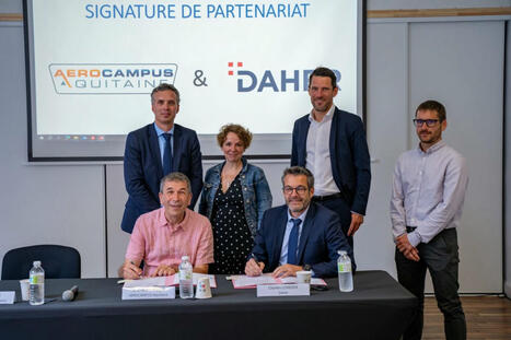 Daher et AEROCAMPUS s&rsquo;associent pour renforcer les comp&eacute;tences en a&eacute;ronautique et le d&eacute;veloppement r&eacute;gional | A&eacute;ronautique-Spatial-D&eacute;fense &agrave; Bordeaux et en Gironde | Scoop.it