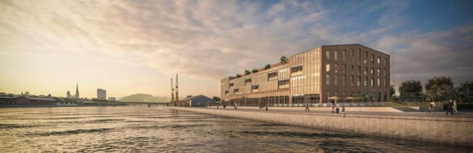 Rouen - Le futur 107 consacre la naissance d’une nouvelle perspective depuis la rive gauche de Rouen | Veille territoriale AURH | Scoop.it