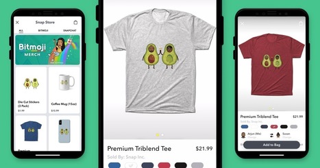 Snapchat now sells personalized Bitmoji swag | Generation Z Marketing | Scoop.it