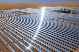 Who needs oil? World's largest solar power plant with 258,000 mirrors opens in Abu Dhabi ~ Why Don't You Try This? | Cool Future Technologies | Scoop.it