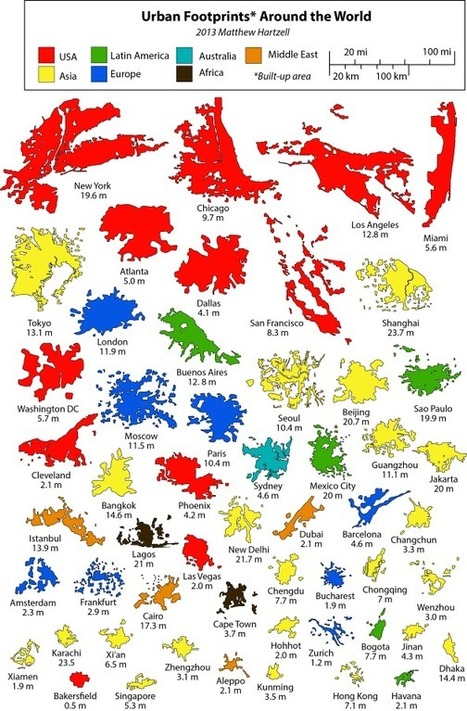 Comparing URBAN Footprints | URBANmedias | Scoop.it