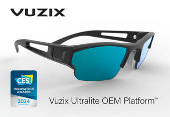 Vuzix Unveils Sports & Fitness Configuration of Ultralite Smart Glasses Platform with New Award Winning Ultralite S :: Vuzix Corporation (VUZI) | HMD hot spot | Scoop.it
