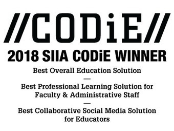 EdWeb CODiE Award winner including Best Overall Education Solution -  Free PD and Educator networking | iGeneration - 21st Century Education (Pedagogy & Digital Innovation) | Scoop.it