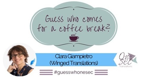 Guesswhonesec: Clara Giampietro | NOTIZIE DAL MONDO DELLA TRADUZIONE | Scoop.it