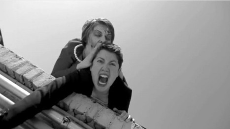 Watch in horror as zombie Ayn Rand eats Rachel Maddow’s brains | The Raw Story | Electile Dysfunction | Scoop.it
