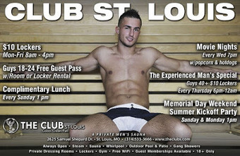 Club St. Louis Newsletter - May 2017 | Gay Saunas from Around the World | Scoop.it