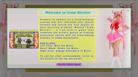 Cram Blocks is a free puzzle game | Sciences découvertes | Scoop.it