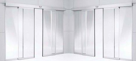 Sliding Door In Entrance Automation Automatic Gates Motorized