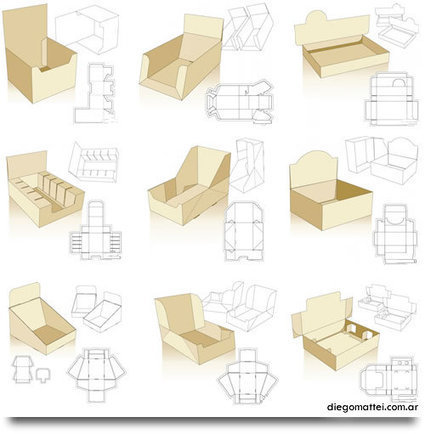 Excelentes moldes y empaques gratis | El Mundo del Dise&ntilde;o Gr&aacute;fico | Scoop.it