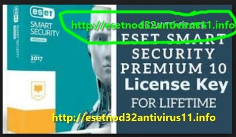 eset nod32 antivirus license key 2018