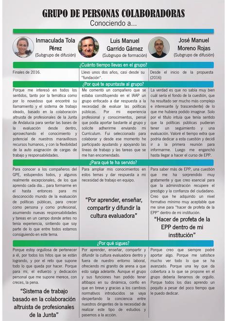 El Grupo de Personas Colaboradoras de la Junta de Andalucía para la Evaluación de Políticas Públicas (I) | Evaluación de Políticas Públicas - Actualidad y noticias | Scoop.it