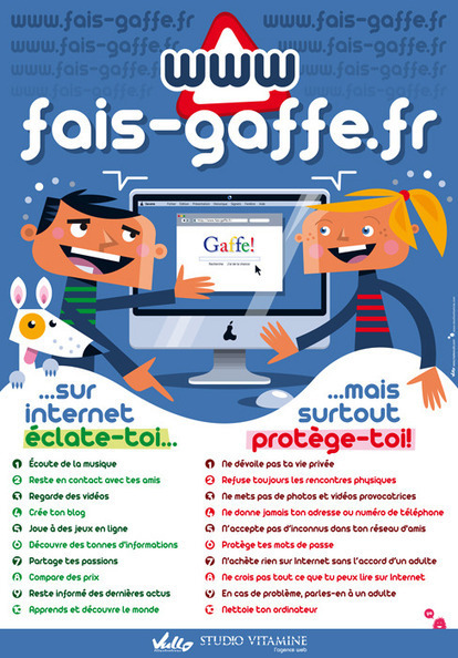 Fais-Gaffe, site conseil pour les enfants : utilisation d’Internet avec responsabilité | Time to Learn | Scoop.it