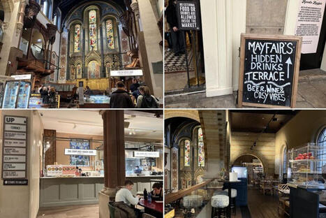 Un food court dans une ancienne &eacute;glise ? D&eacute;couvrez le Mercato Mayfair, l'espace londonien qui m&ecirc;le patrimoine et gastronomie | prospective et tendances | Scoop.it