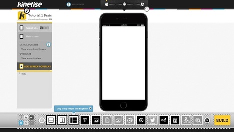 Cr&eacute;er des applications mobiles sans programmation et gratuitement | Toulouse networks | Scoop.it