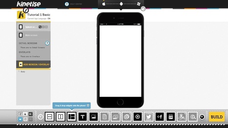 Créer des applications mobiles sans programmation et gratuitement | Apprenance transmédia § Formations | Scoop.it