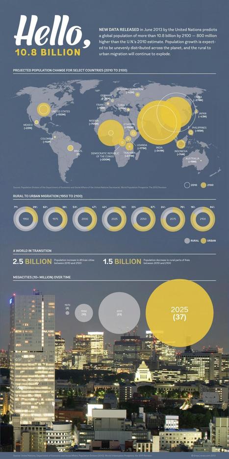 The Global Population in 2100 | Risques du monde d'aujourd'hui et du "monde d'après" : changement climatique, pollution, santé, modes de vie, démographie, crises sociales, cyber......) | Scoop.it