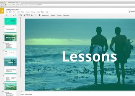 Google Drive Slides Get New Customization, Widescreen Features | Visual Design and Presentation in Education | Scoop.it