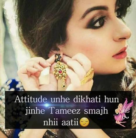 Featured image of post Girly Attitude Shayari In Roman English : Attitude shayari in roman english.