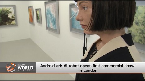 Android Art: AI Robot opens First Commercial Show in London | Technology in Business Today | Scoop.it